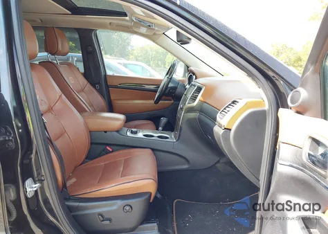 2012 Jeep Grand Cherokee Overland z USA, uszkodzony, nr VIN 1C4RJFCG8CC217735